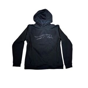 Sun Day Red Mens Training Waffle Tech Hoodie Black Tiger Woods Size M NWT